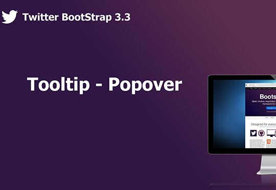 بخش 41 – طراحی وب واکنش گرا ، Tooltip در Bootstrap