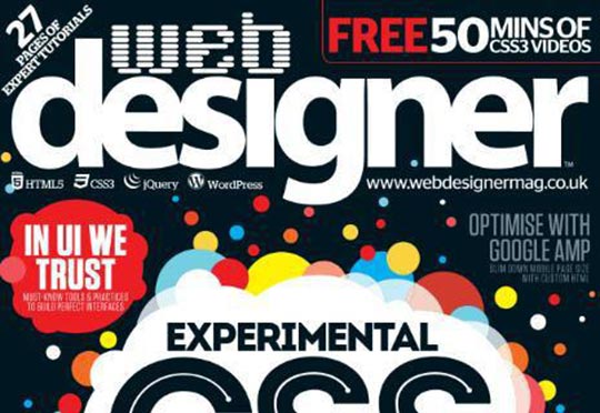 مجله Web Designer به تاریخ 28 آوریل 2016